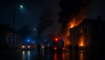 Нічний обстріл Татaрбунарів: загибель цивільної та руйнування інфраструктури